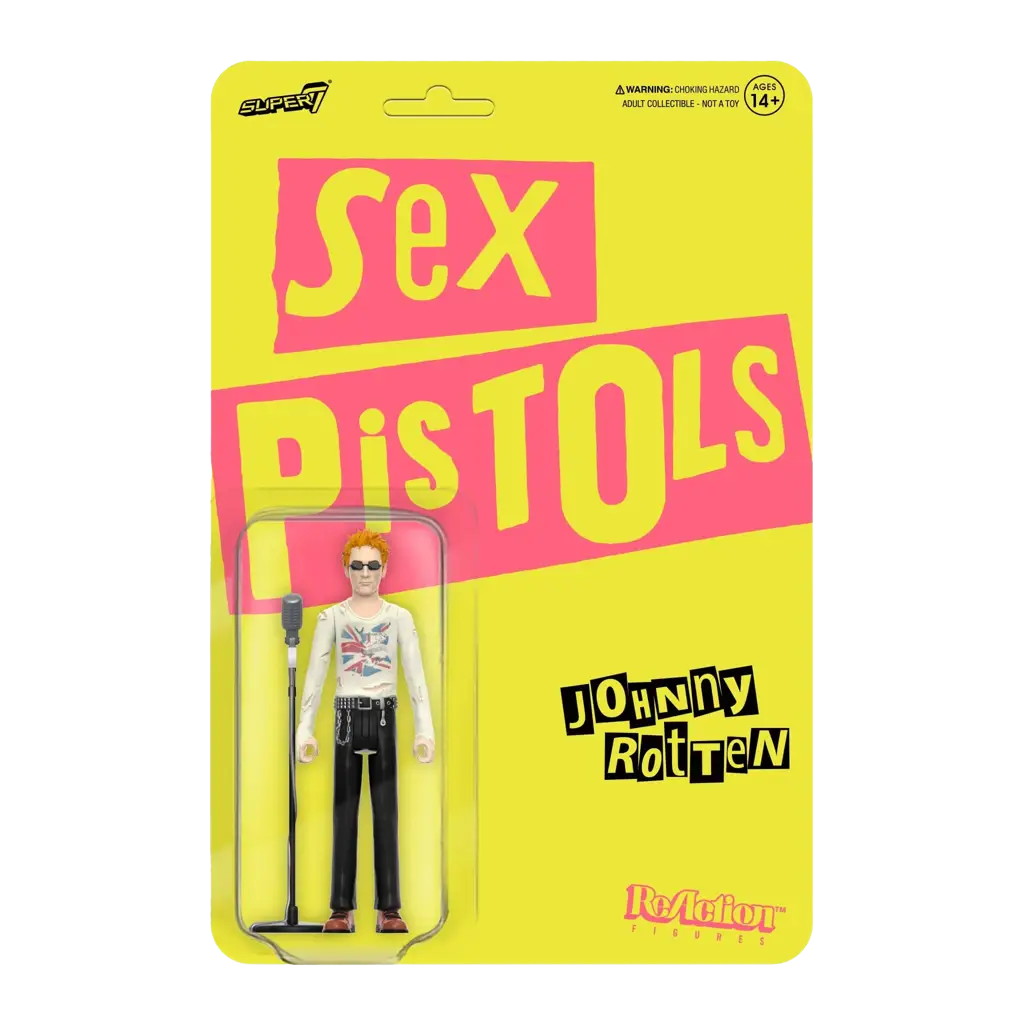 Sex Pistols Johnny Rotten ReAction Figures Wave 1 Collectibles