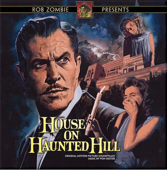 Von Dexter House On Haunted Hill Original Soundtrack Vinyl Lp