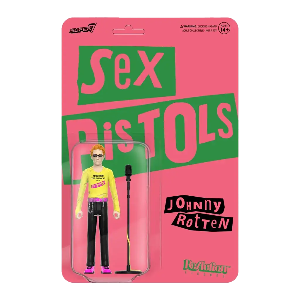 Sex Pistols Sex Pistols ReAction Figures Wave 2 Johnny Rotten Never