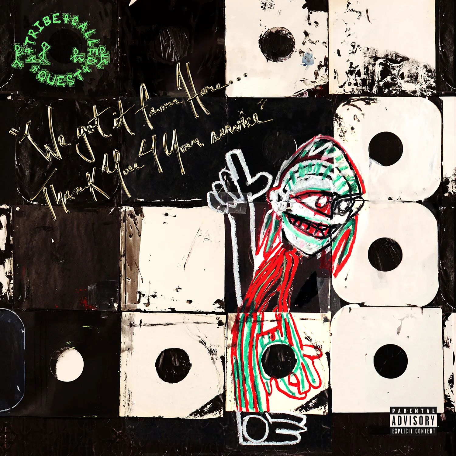 <strong>A Tribe Called Quest - We Got It From Here... Thank You 4 Your Service</strong> (Vinyl LP - black)