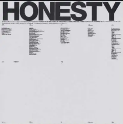 HONESTY - Where R U artwork