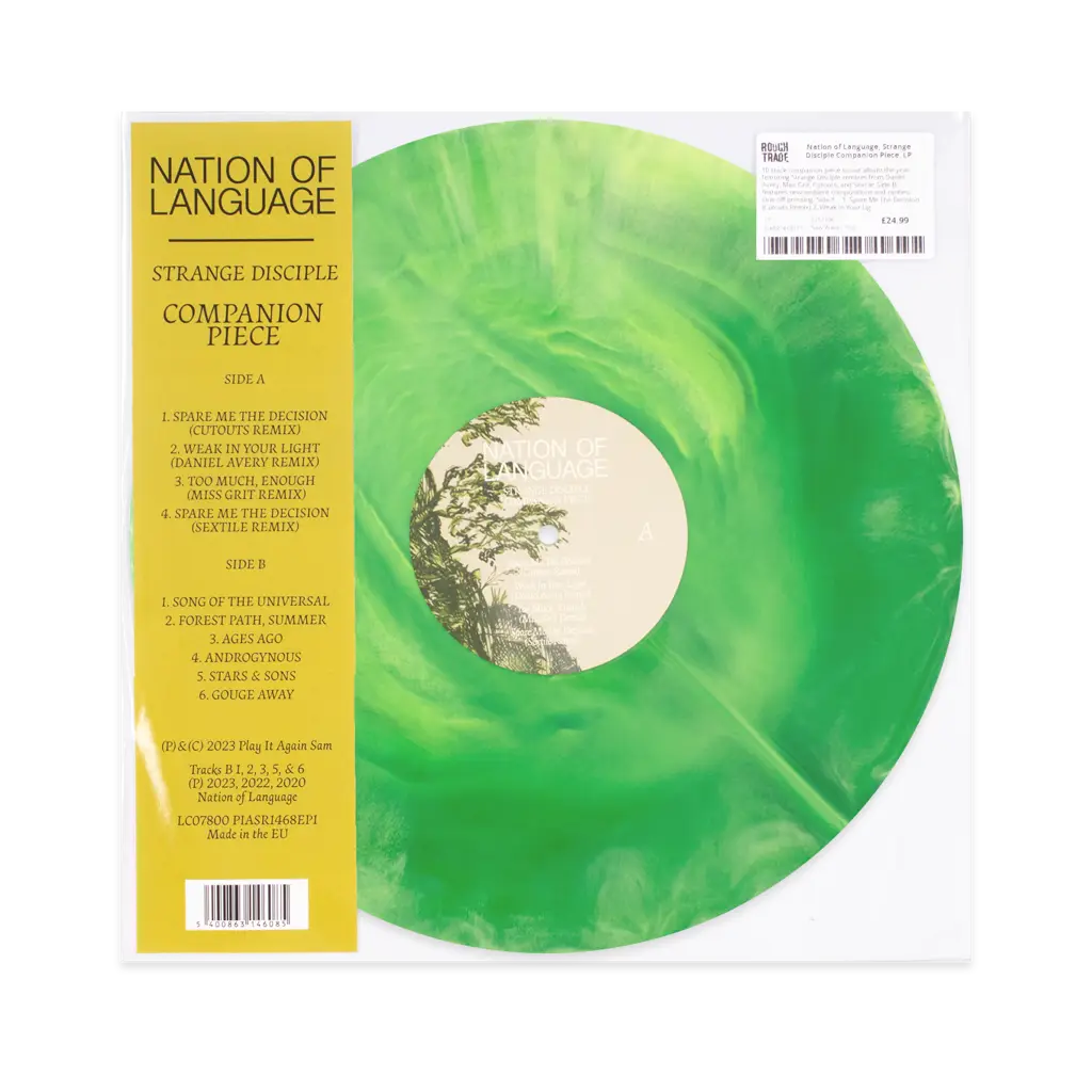 Nation of language strange disciple companion piece vinyl lp