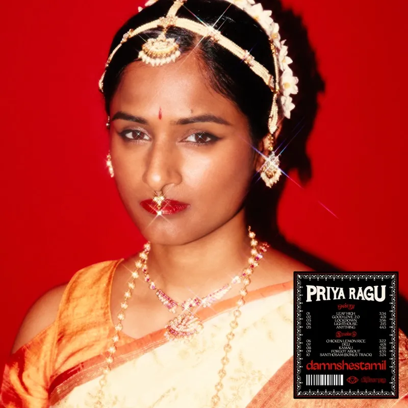 <strong>Priya Ragu - damnshestamil</strong> (Vinyl LP - red)