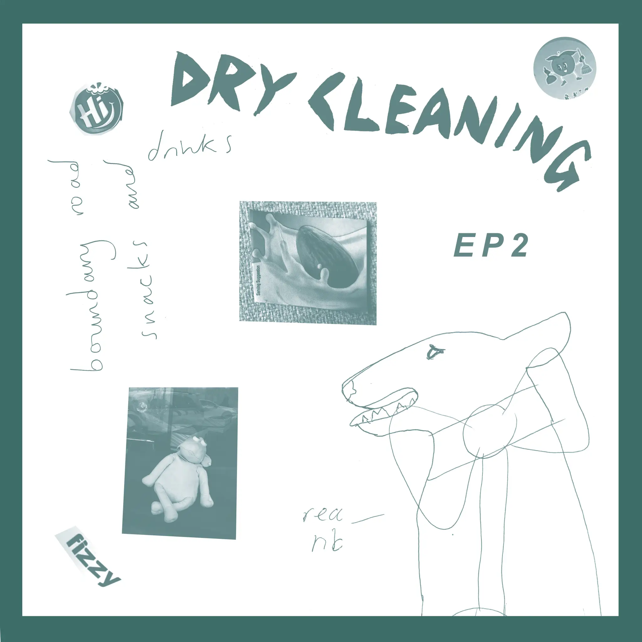Dry Cleaning - Boundary Road Snacks and Drinks + Sweet Princess EP artwork