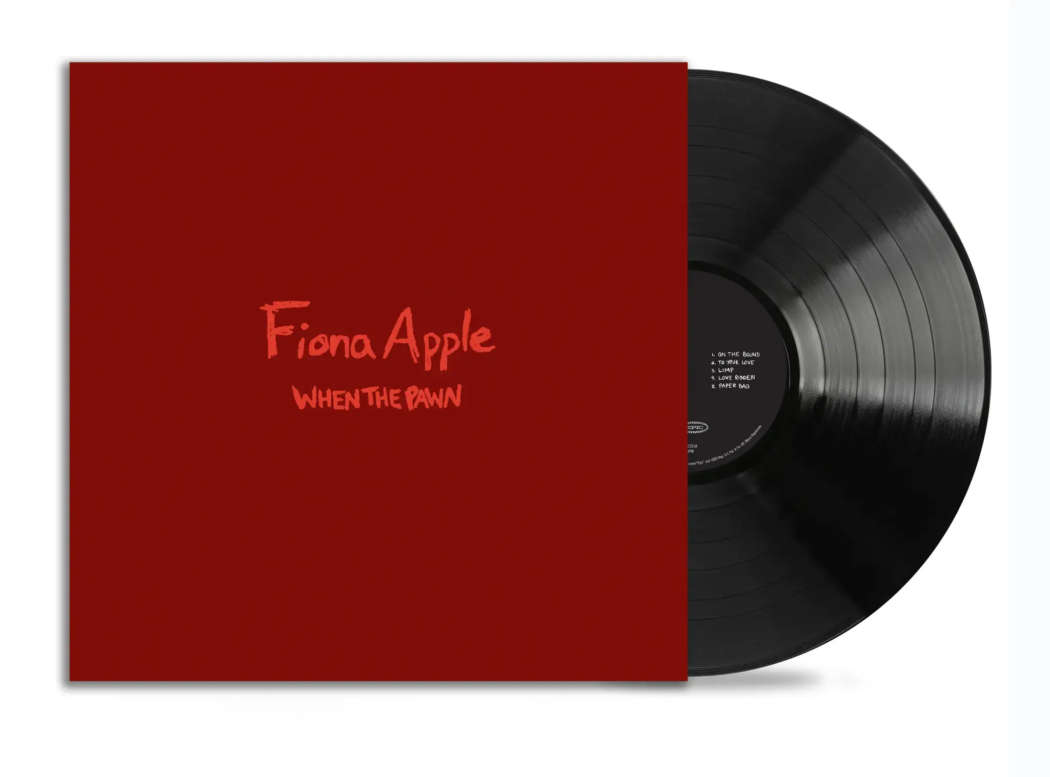 Fiona Apple | Black Vinyl LP | When The Pawn... | Legacy