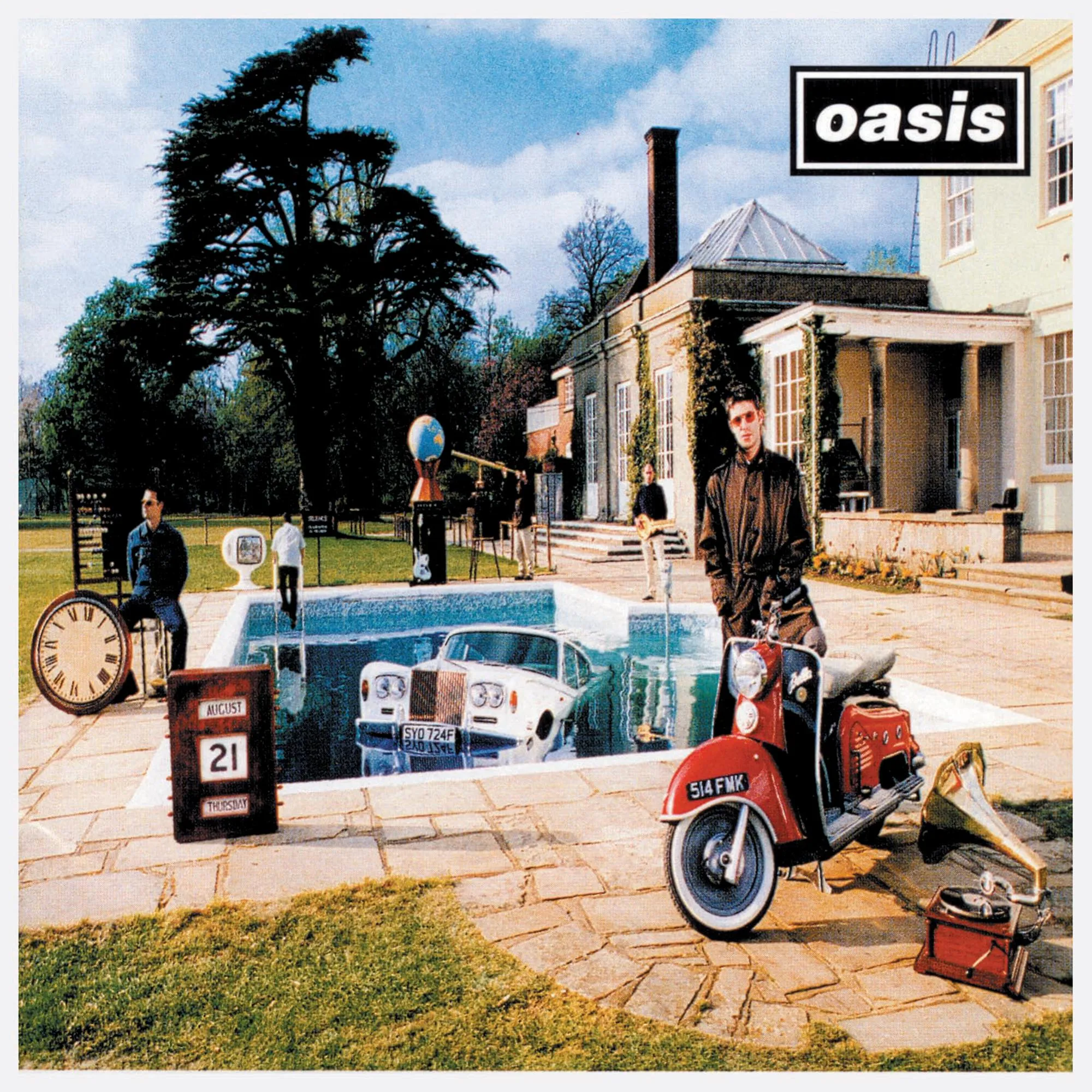 <strong>Oasis - Be Here Now - 25th Anniversary</strong> (Vinyl LP - silver)