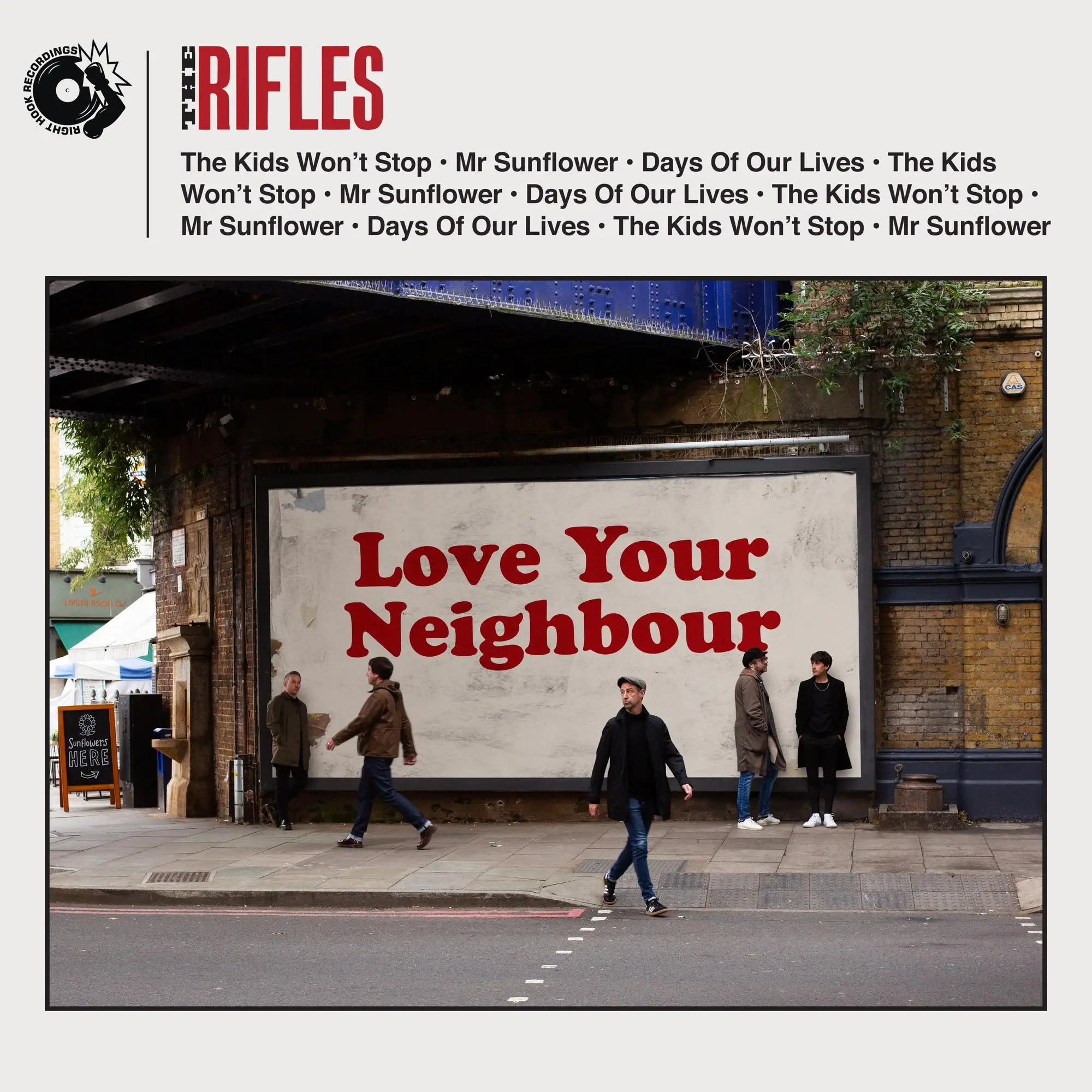 <strong>The Rifles - Love Your Neighbour</strong> (Vinyl LP - white)