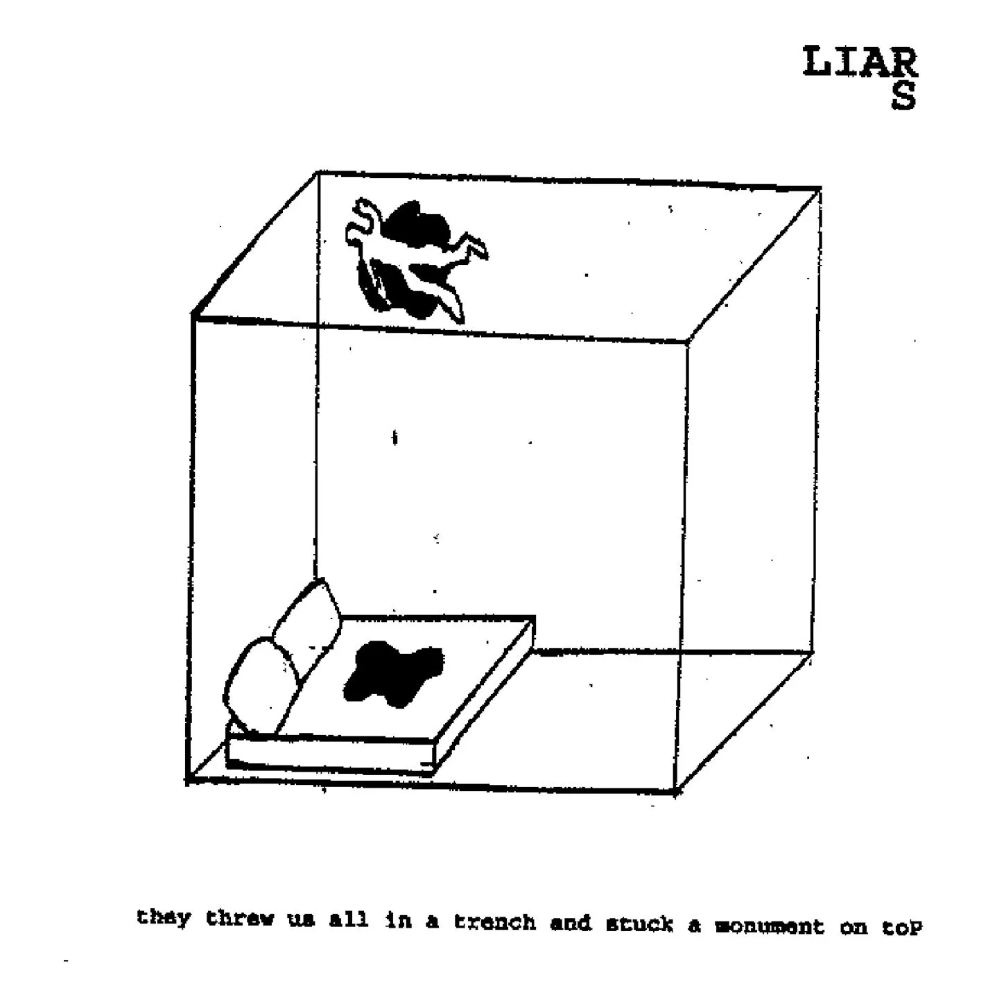 <strong>Liars - They Threw Us All In A Trench and Stuck A Monument On Top</strong> (Vinyl LP - brown)