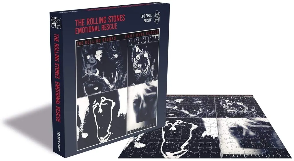 The Rolling Stones - Emotional Rescue (500 Piece Jigsaw Puzzle) artwork