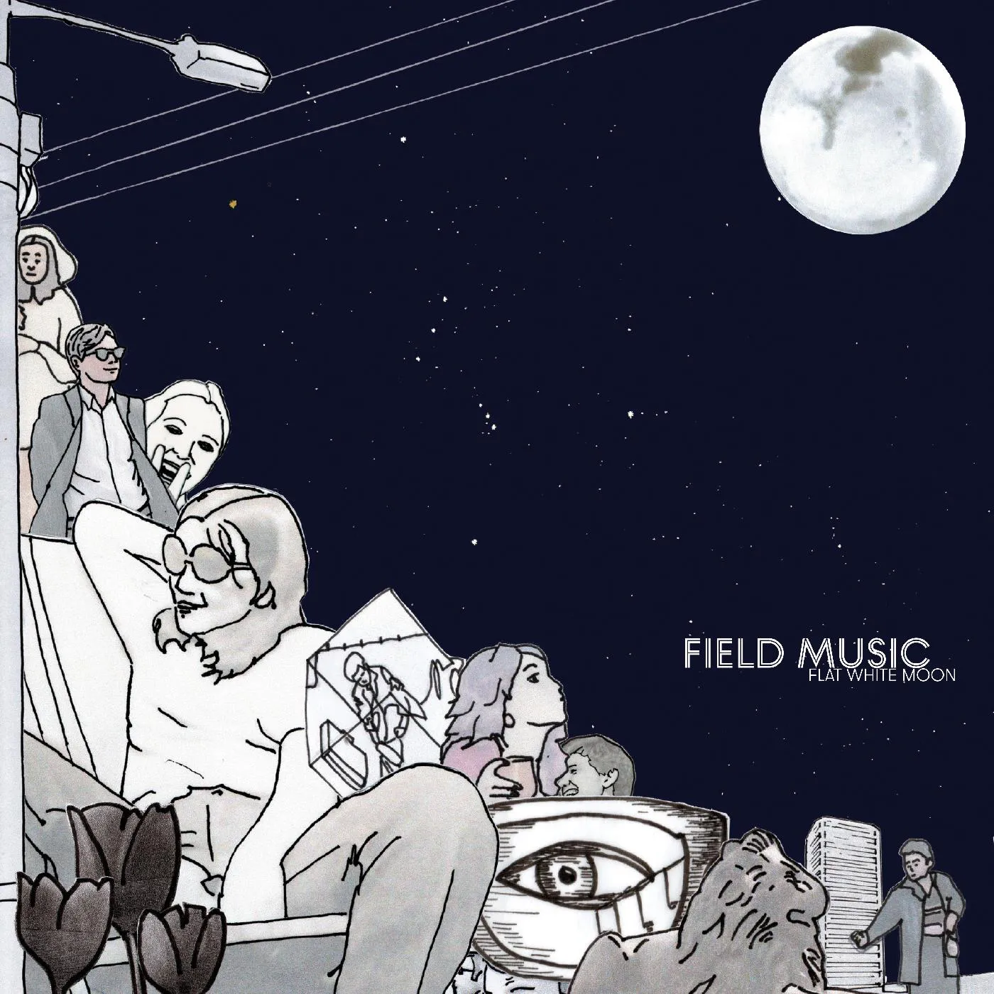 <strong>Field Music - Flat White Moon</strong> (Vinyl LP - black)