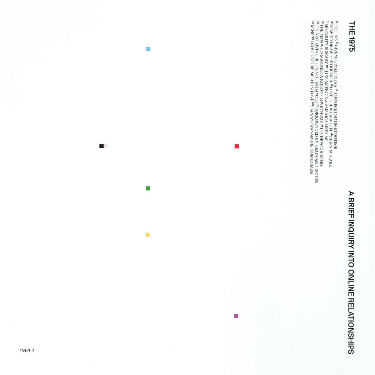 <strong>The 1975 - A Brief Inquiry Into Online Relationships</strong> (Vinyl LP - black)