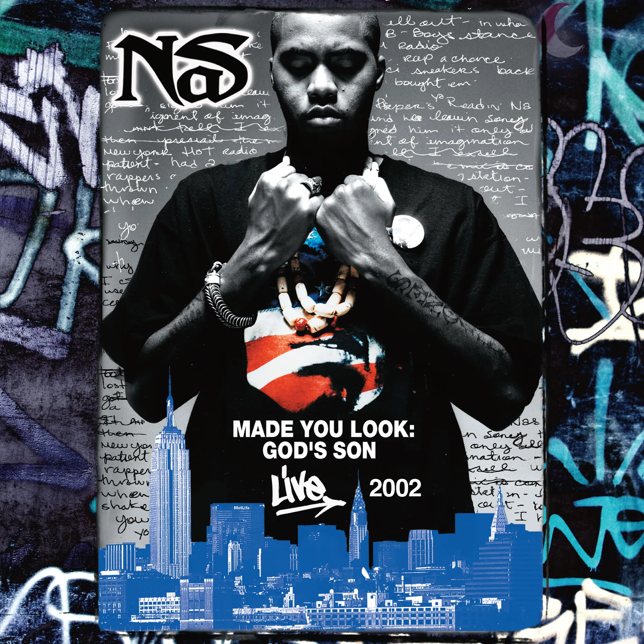 Nas - Made You Look: God's Son Live 2002 artwork