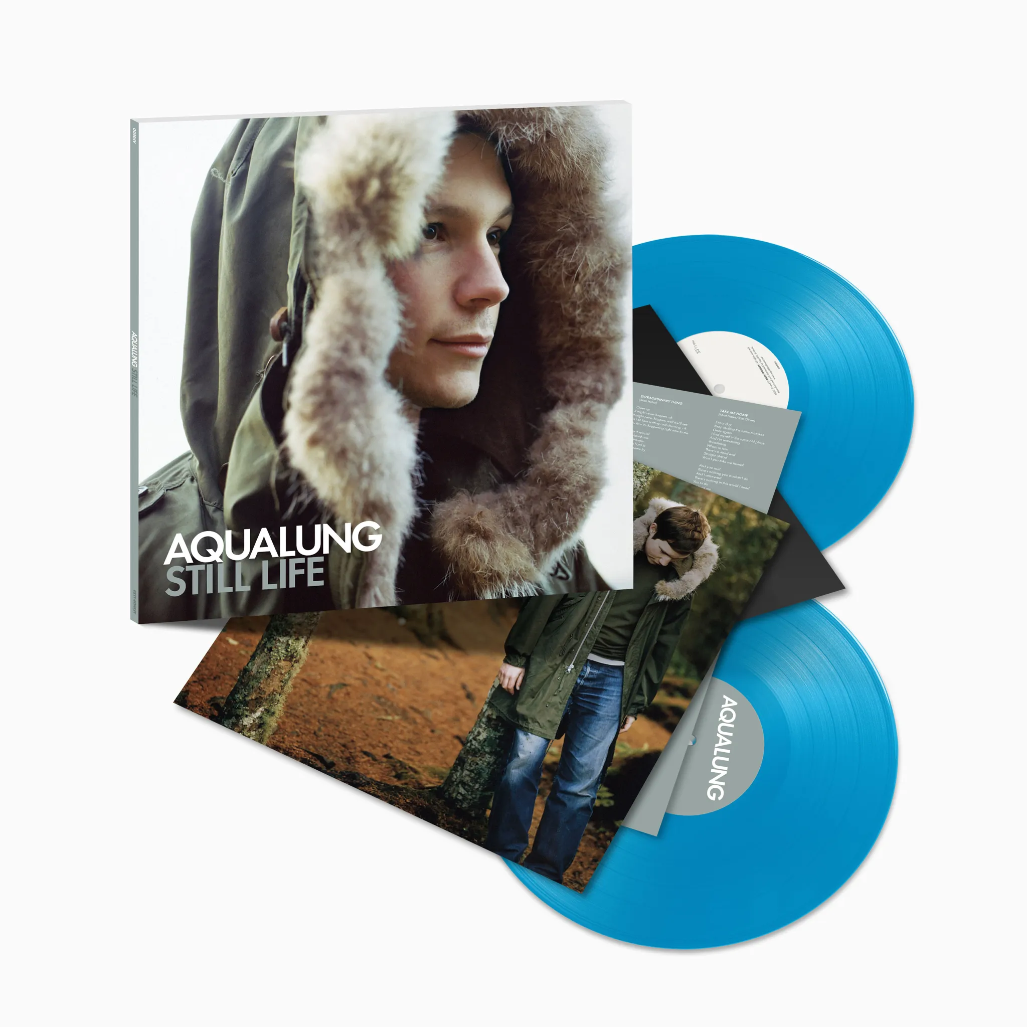 SIGNED | Aqualung | Blue 2xVinyl LP | Still Life | Okey-Donkey