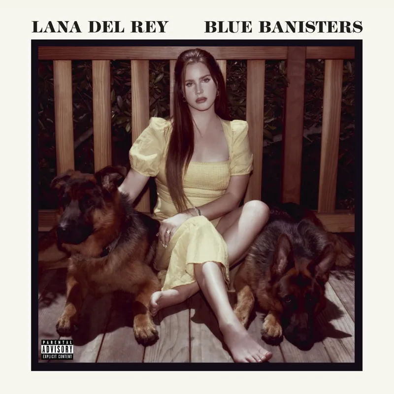 Lana Del Rey - Blue Banisters artwork