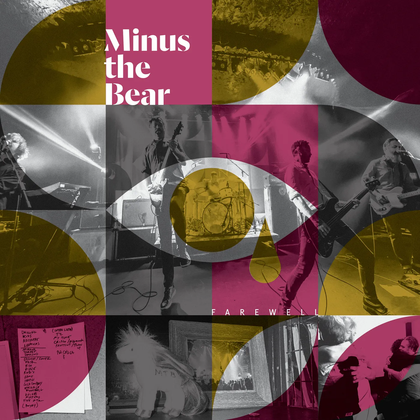 <strong>Minus The Bear - Farewell</strong> (Vinyl LP - grey)