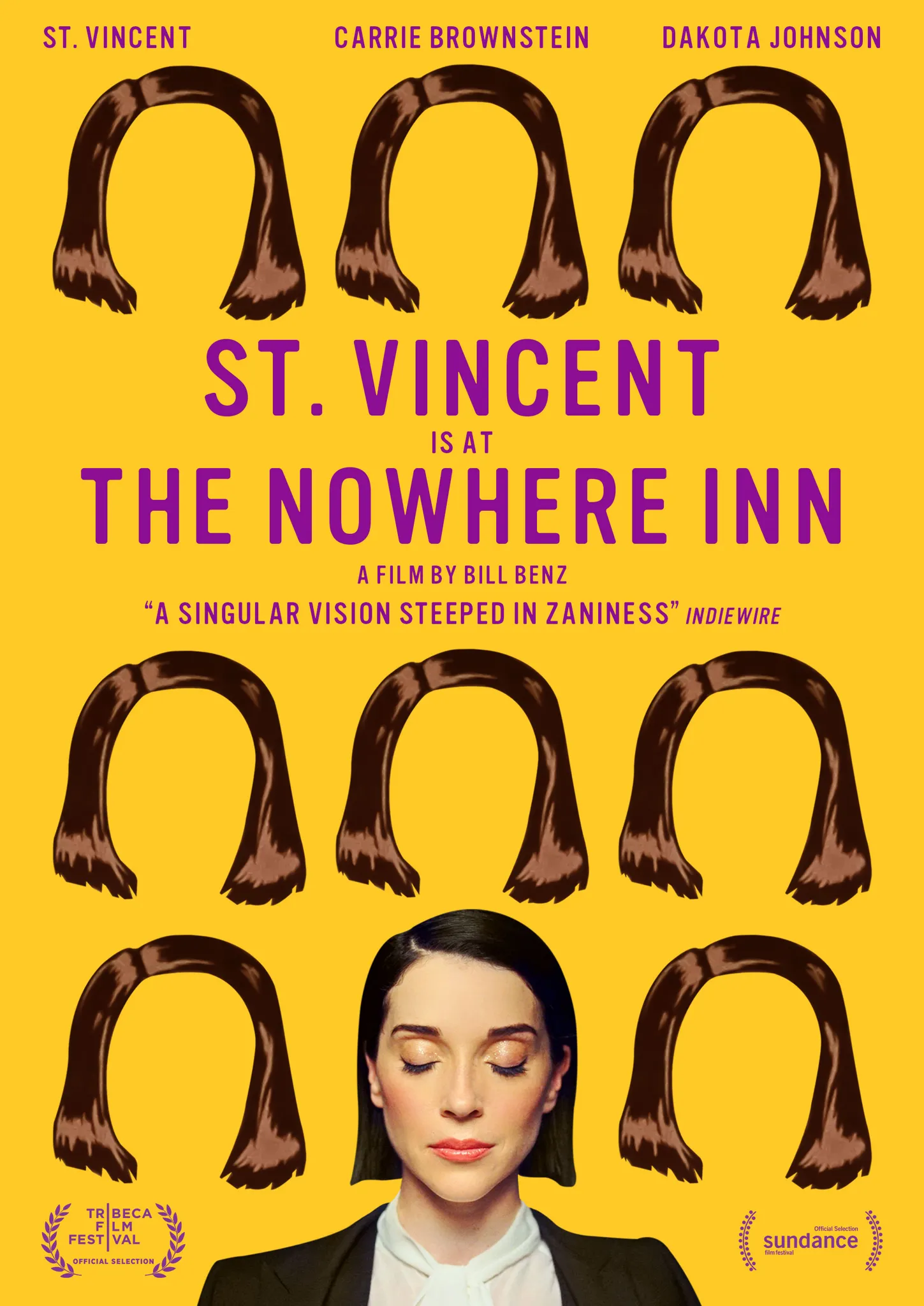 St. Vincent - The Nowhere Inn - DVD artwork