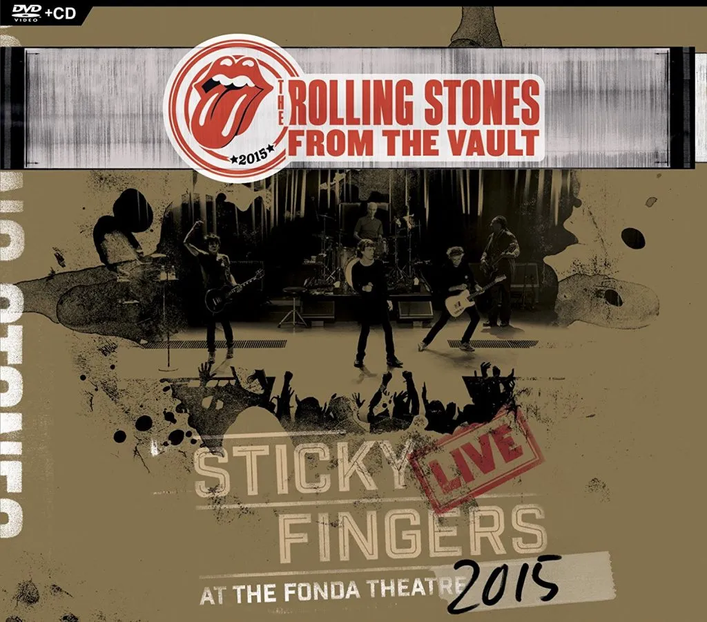 The Rolling Stones - Sticky Fingers Live at the Fonda Theatre artwork
