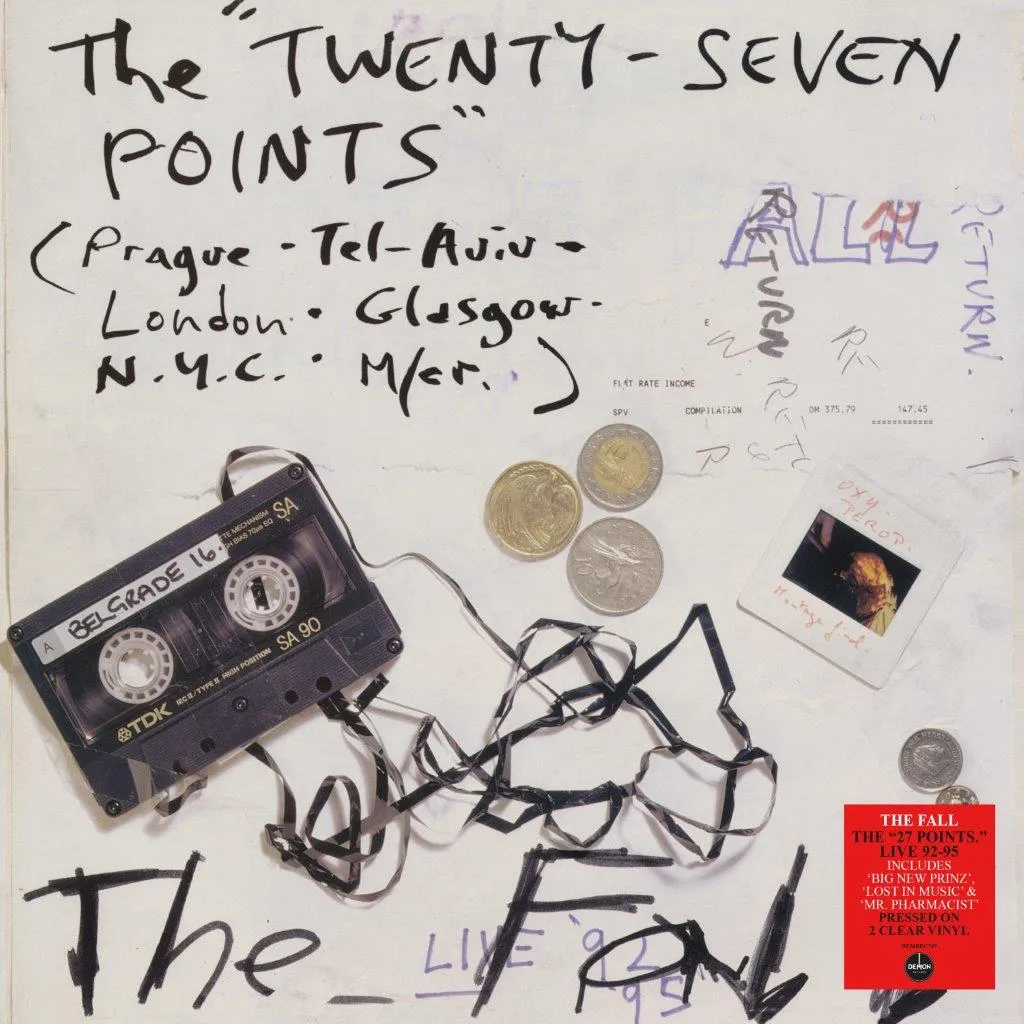 <strong>The Fall - The Twenty-Seven Points: Live 92-95</strong> (Vinyl LP - clear)