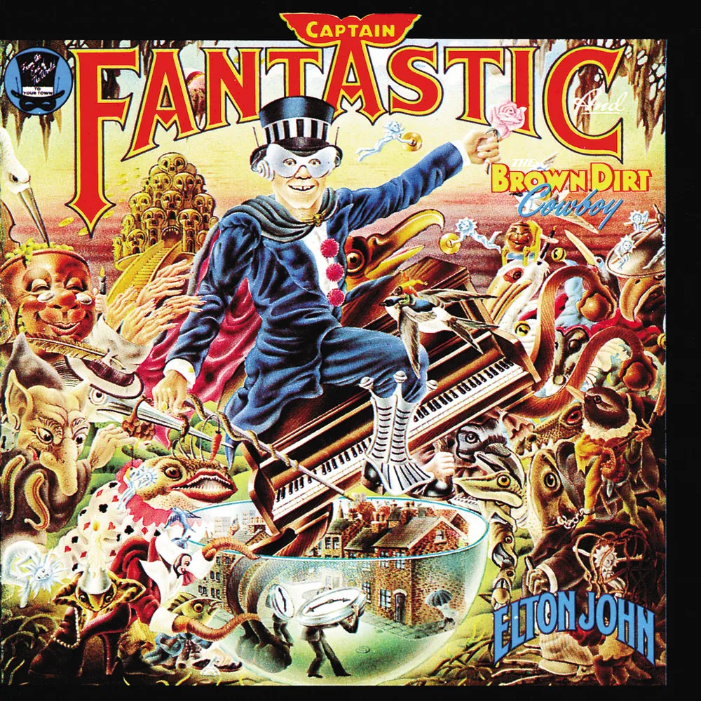 Elton John - Captain Fantastic And The Brown Dirt Cowboy artwork
