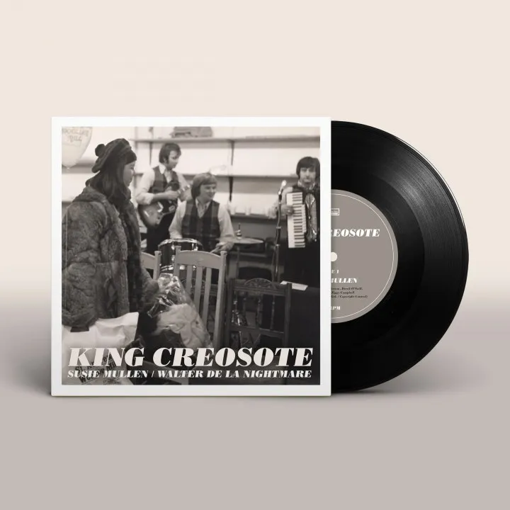 <strong>King Creosote - Susie Mullen / Walter De La Nightmare</strong> (Vinyl 7 - black)
