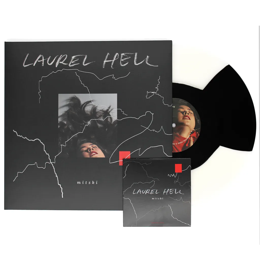 Mitski - Laurel Hell - Ruby and White good Bloom Vinyl