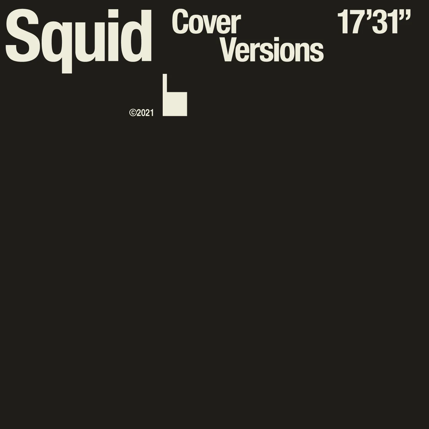 <strong>Squid - Cover Versions</strong> (Vinyl 12 - black)