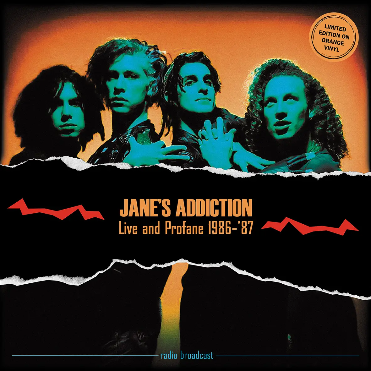 <strong>Jane's Addiction - Live and Profane 1986-1987</strong> (Vinyl LP - orange)