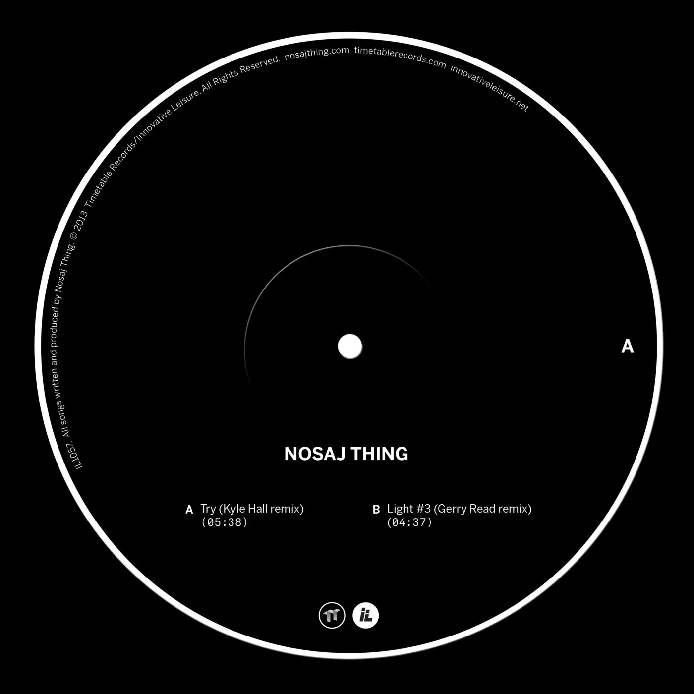 <strong>Nosaj Thing - Home Remixes</strong> (Vinyl 12 - black)