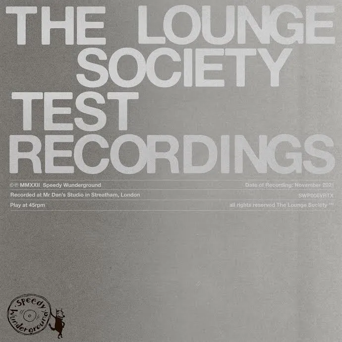 <strong>The Lounge Society - Test Recordings</strong> (Vinyl 12 - black)