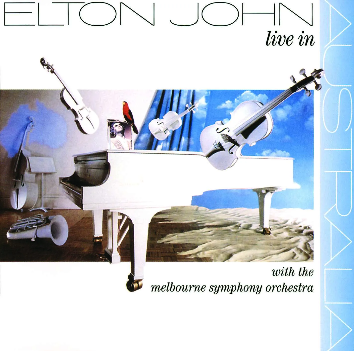 Elton John - Live In Australia With The Melbourne Symphony artwork