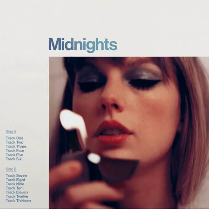 <strong>Taylor Swift - Midnights : Moonstone Blue Edition</strong> (Vinyl LP - blue)