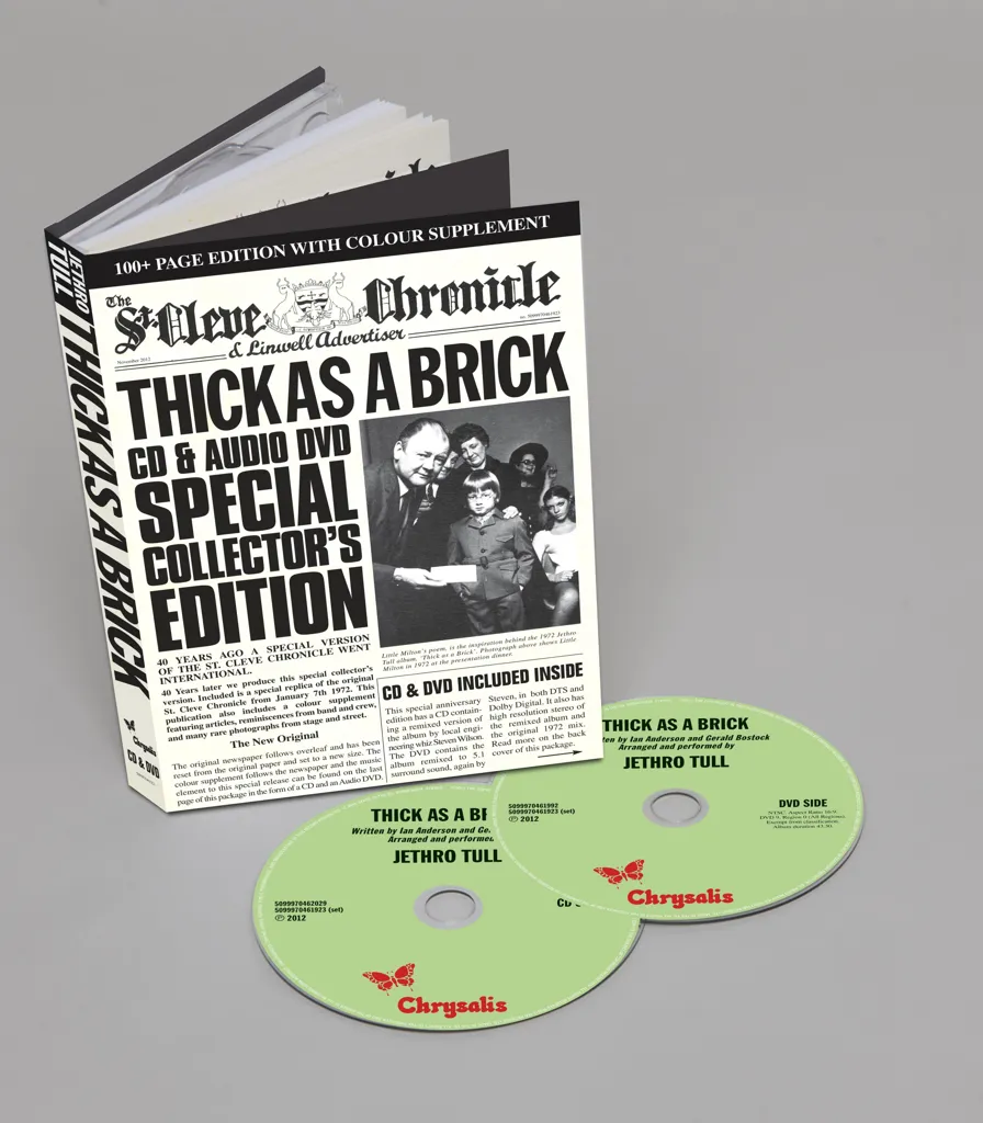 ☆送無！Thick As a Brick: 40th Anniversary-