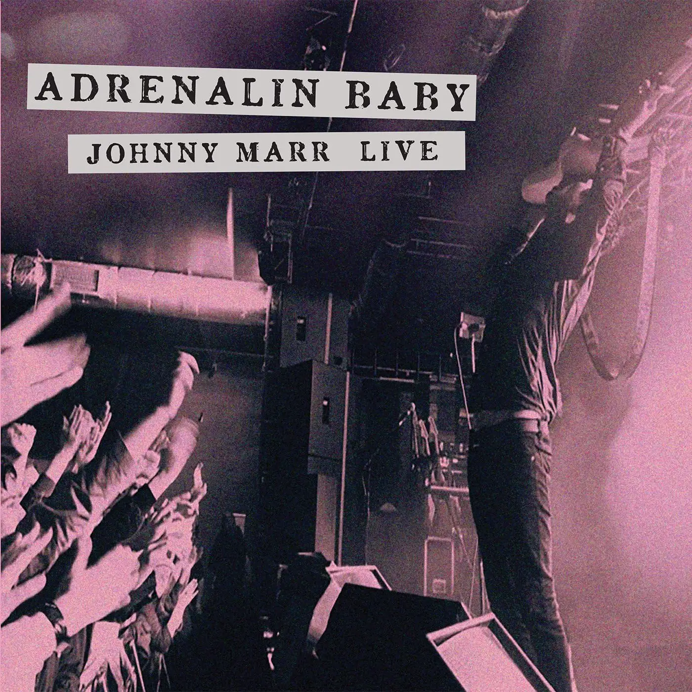 Johnny Marr - Adrenalin Baby artwork