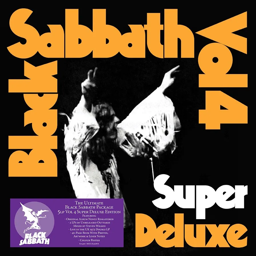 <strong>Black Sabbath - Vol 4 - Super Deluxe</strong> (Vinyl LP - black)