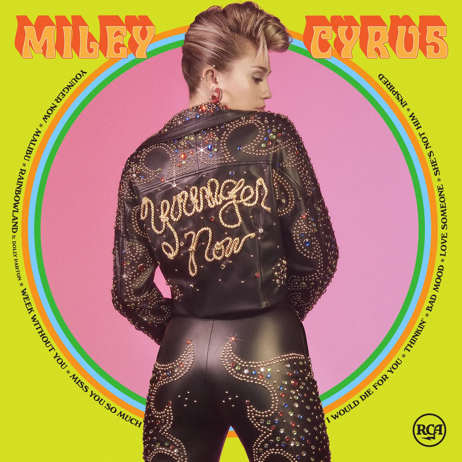 Miley Cyrus - Younger Now artwork