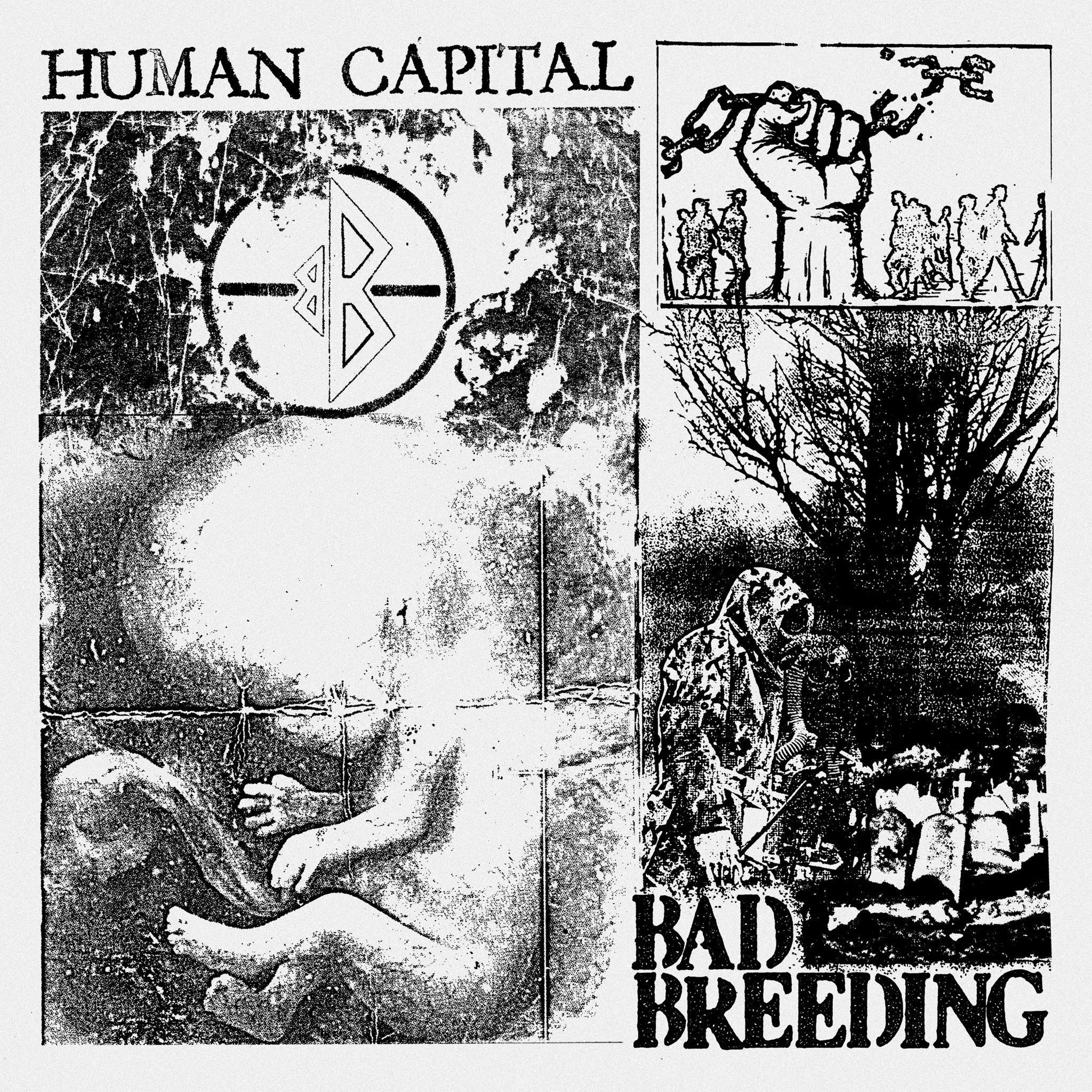 <strong>Bad Breeding - Human Capital</strong> (Vinyl LP - red)