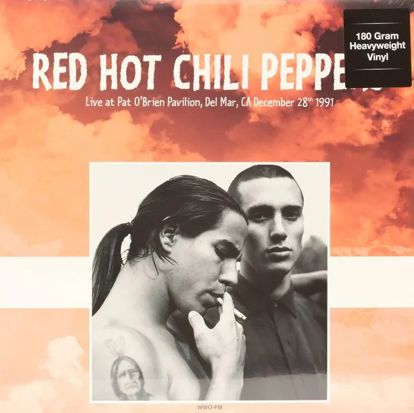 <strong>Red Hot Chili Peppers - Live at Pat O'Brien Pavilion Del Mar, CA December 28th 1991</strong> (Vinyl LP - red)