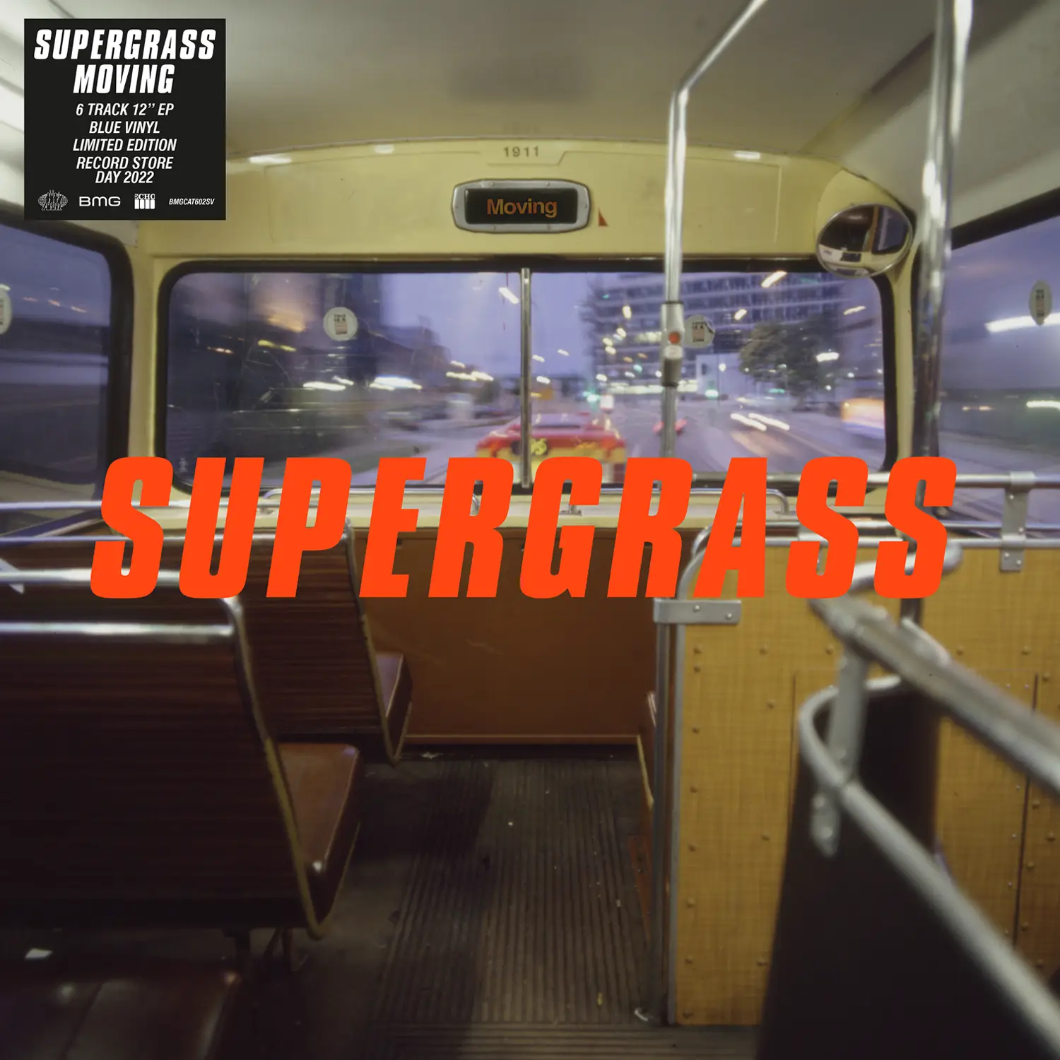 <strong>Supergrass - Moving</strong> (Vinyl 12 - blue)