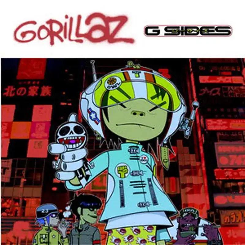 <strong>Gorillaz - G-Sides</strong> (Vinyl LP - black)