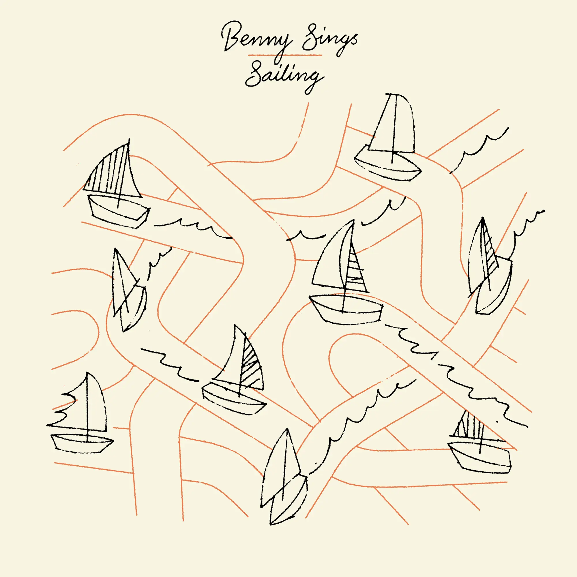 <strong>Benny Sings - Sailing / Passionfruit</strong> (Vinyl 7 - black)