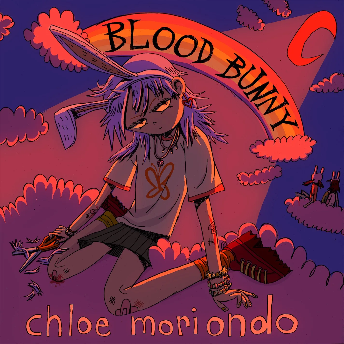 <strong>chloe moriondo - Blood Bunny</strong> (Vinyl LP - pink)