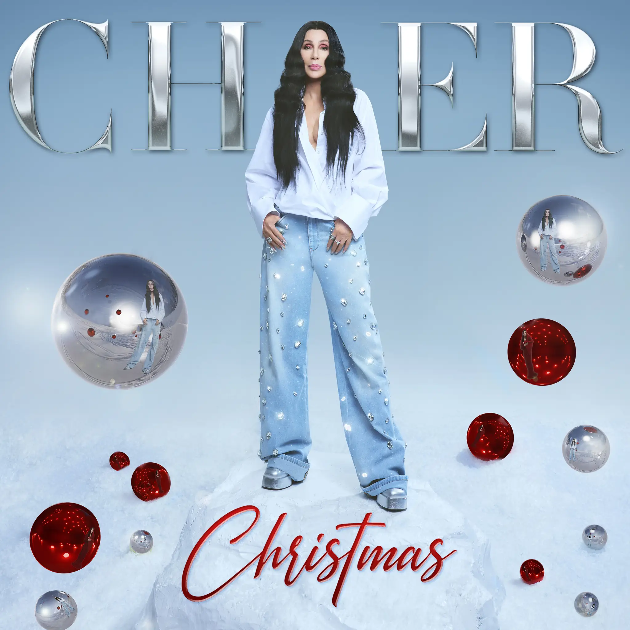 Cher - Christmas artwork