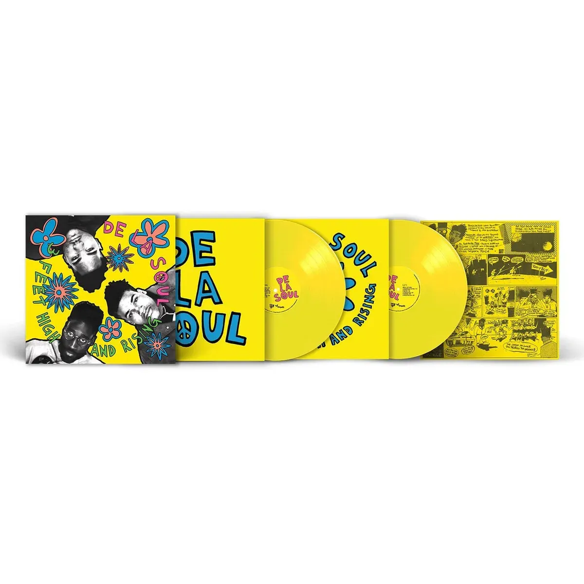 De La Soul | Yellow 2xVinyl LP | 3 Feet High And Rising |