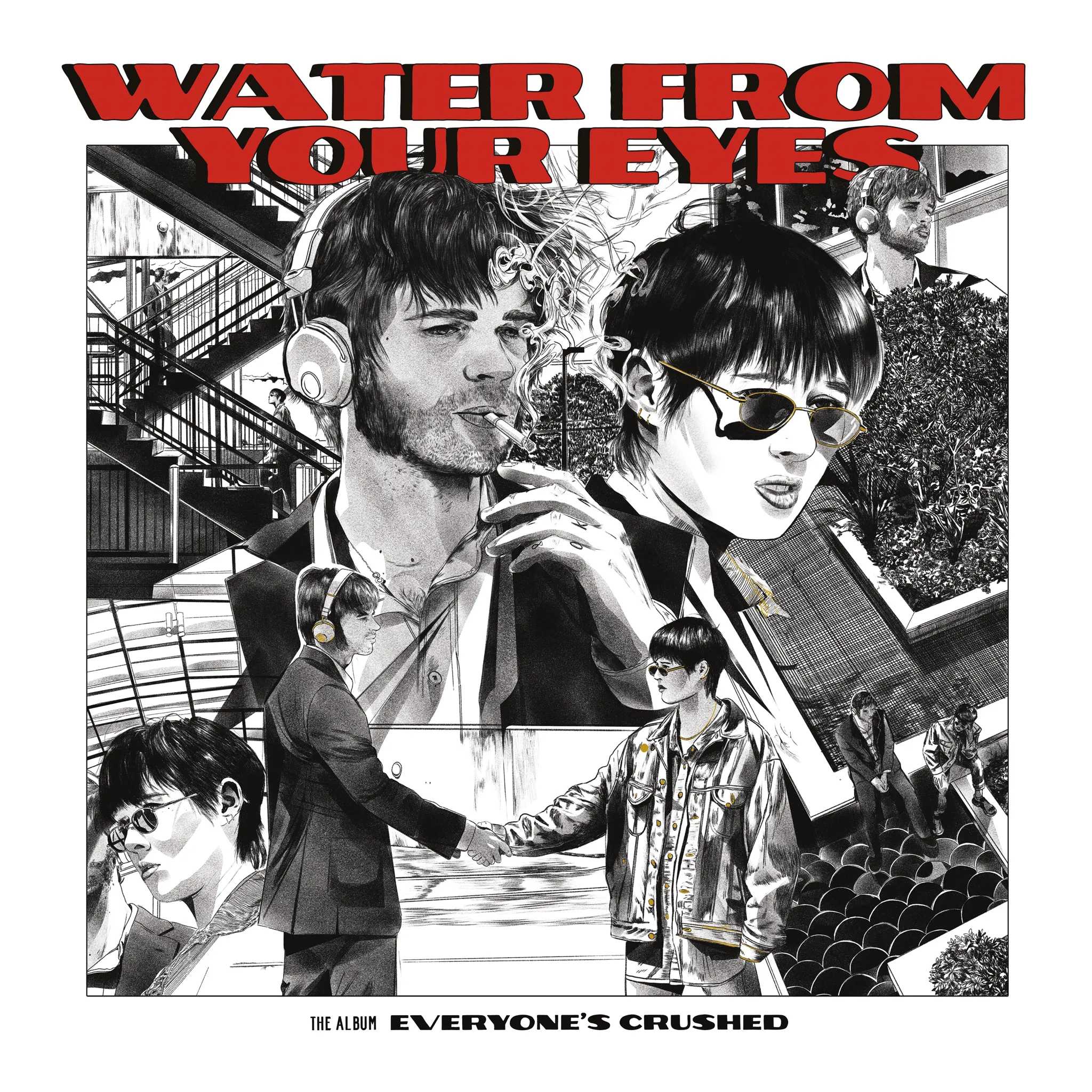 <strong>Water From Your Eyes - Everyone's Crushed</strong> (Vinyl LP - red)