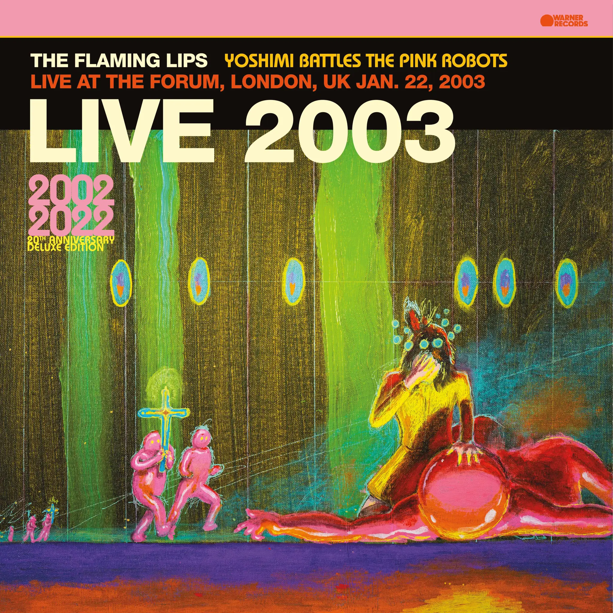 <strong>The Flaming Lips - Live at The Forum, London, UK, January 22, 2003 (BBC Radio Broadcast)</strong> (Vinyl LP - pink)