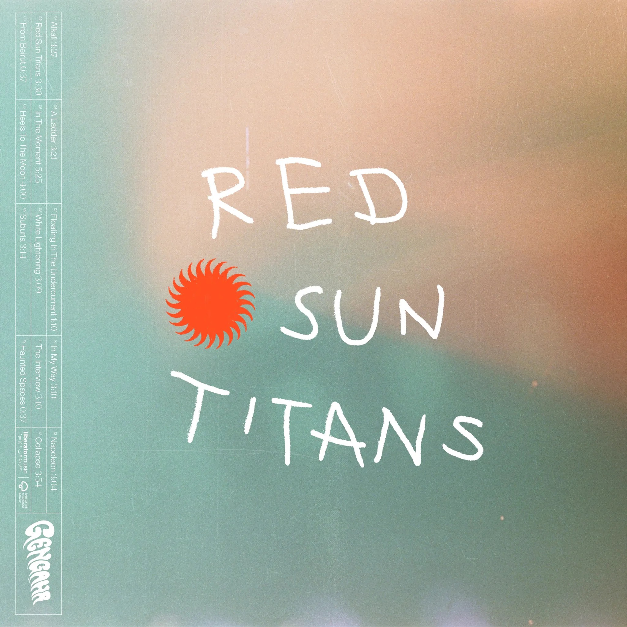<strong>Gengahr - Red Sun Titans</strong> (Cd)