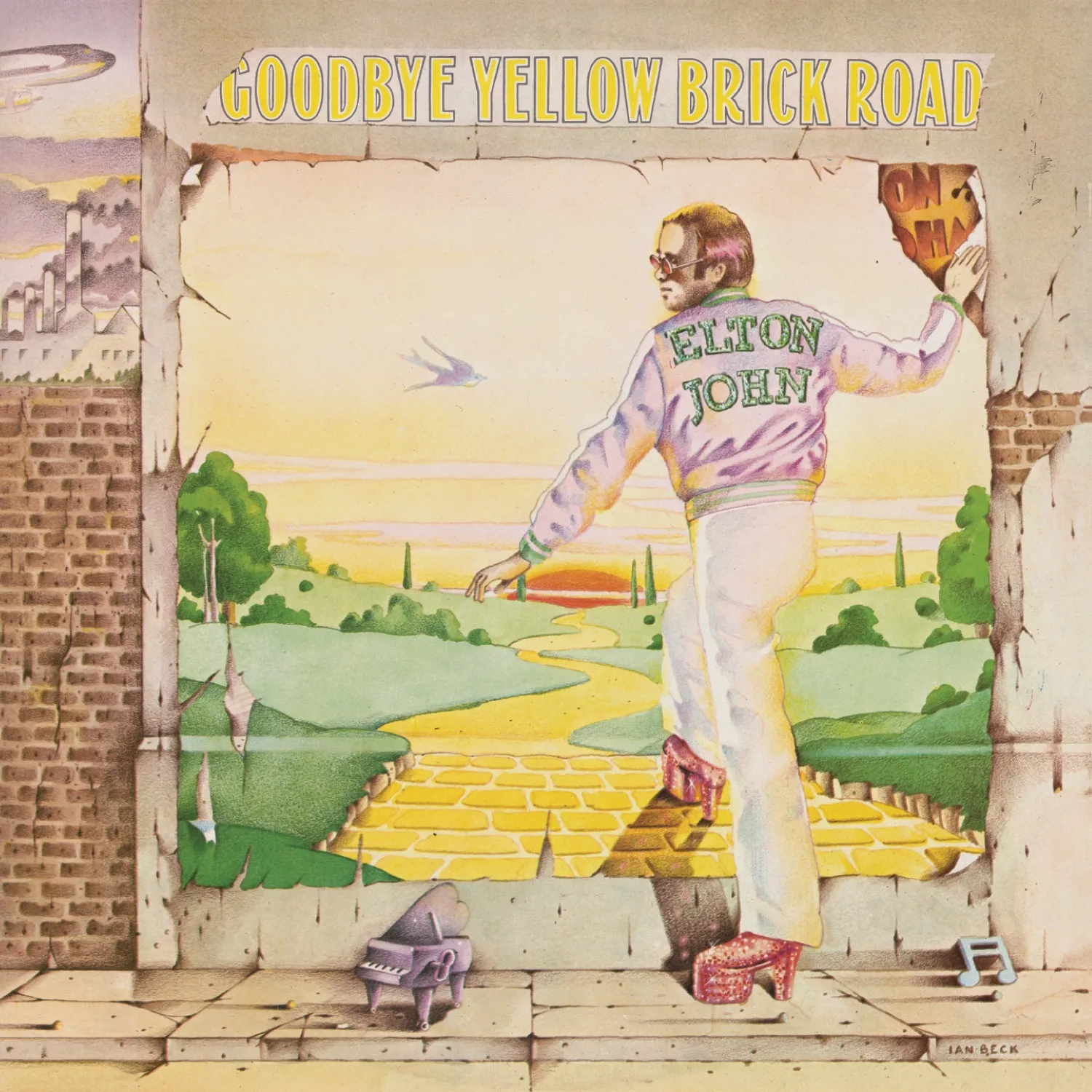 Elton John - Goodbye Yellow Brick Road - 40th Anniversary Edition artwork