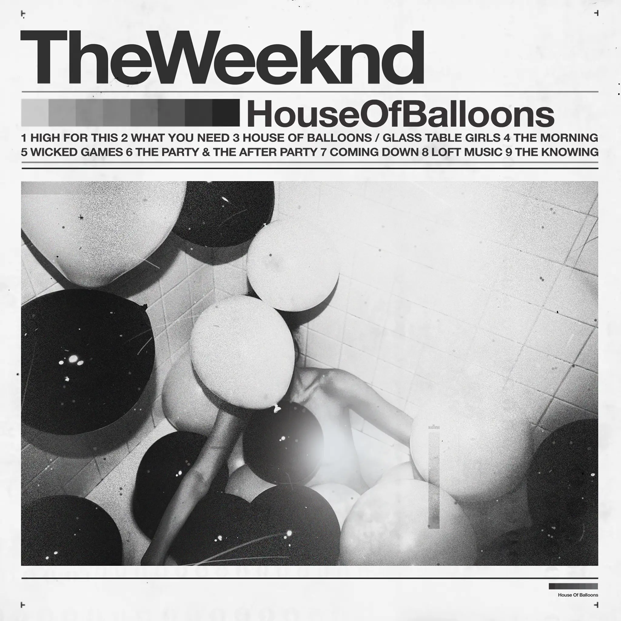<strong>The Weeknd - House of Balloons</strong> (Vinyl LP - black)