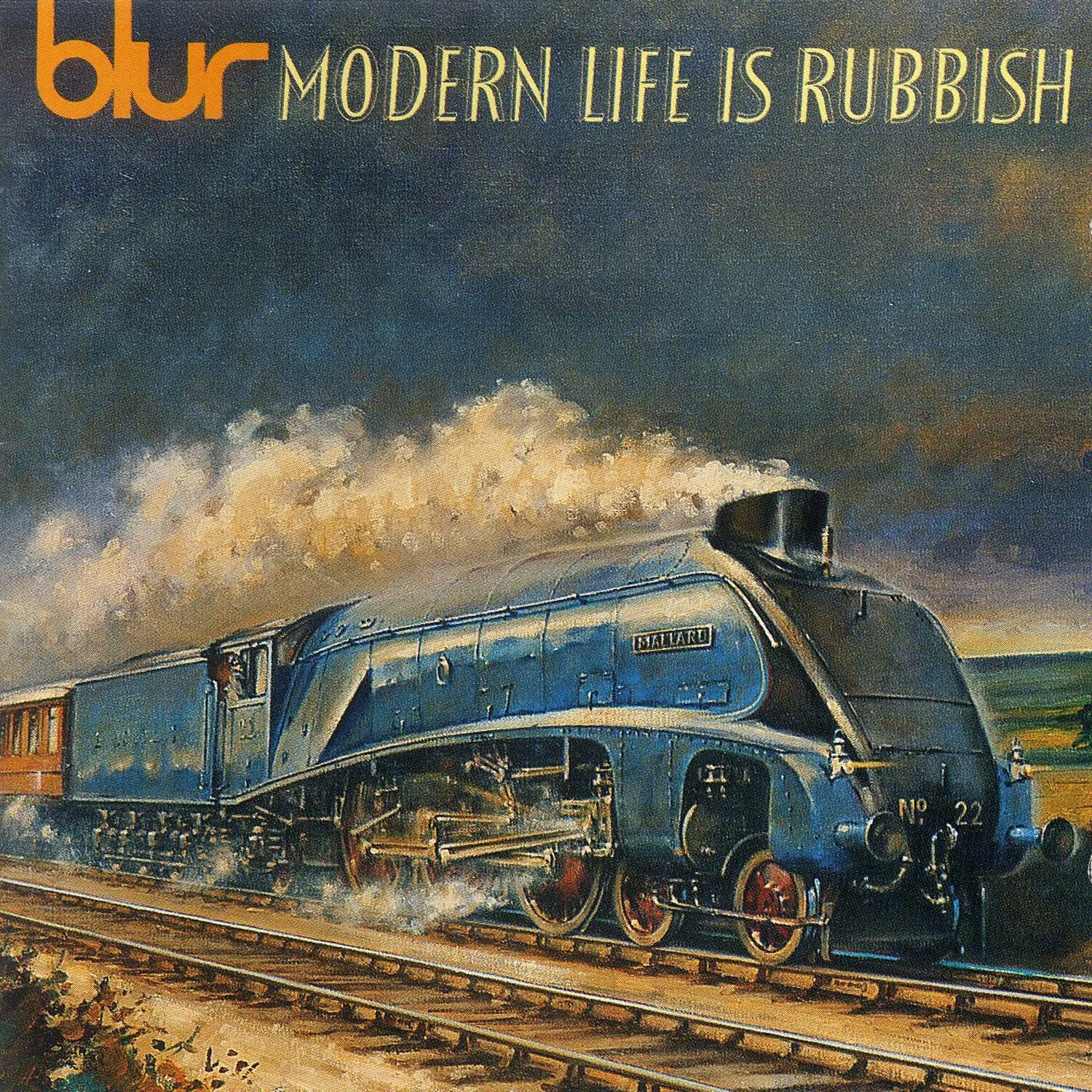 Blur - Modern Life Is Rubbish artwork