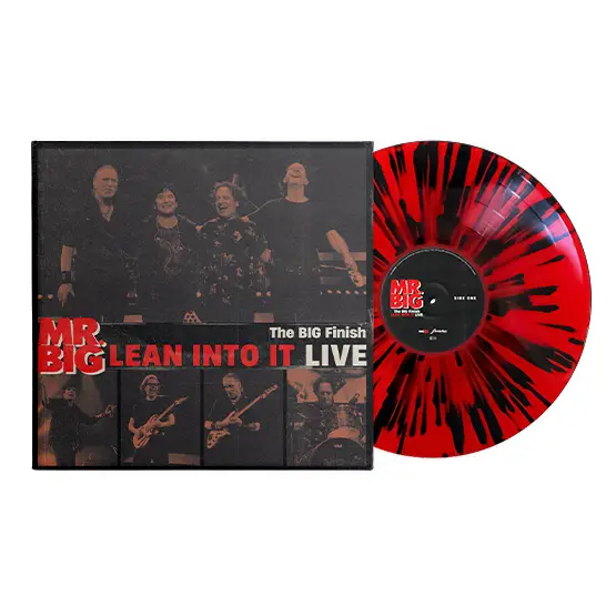 RSD | Mr Big | Red Vinyl LP | The Big Finish - Lean Into It Live